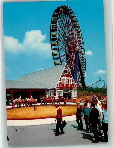 Riesenrad - Westfalenpark ca 1965 AK Freizeitpark