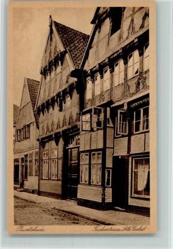 Buxtehude Fischerstraße Alte Giebel Fachwerkhaus