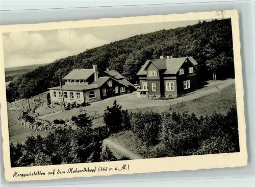 Hoherodskopf Berggaststätten auf dem Hoherodskopf