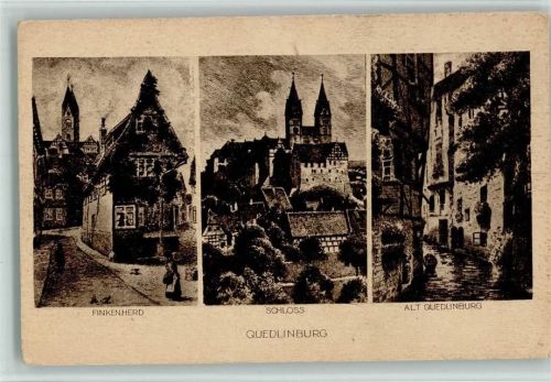 Quedlinburg Finkenherd Schloss Alt-Quedlinburg