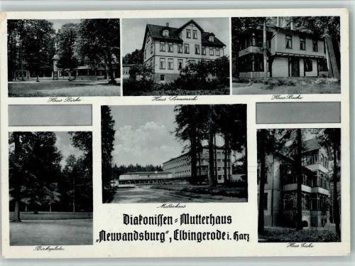 Elbingerode Diakonissen-Mutterhaus Neuwandsburg Haus Birke Haus Sonneneck Haus Buche Birkeplatz Mutterhaus Haus Eiche