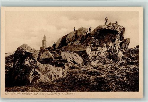 Feldberg Brunhildisfelsen auf dem gr. Feldberg