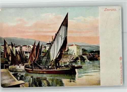 Lovrana Segelschiff