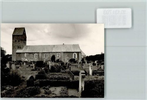 Süderende St. Laurentii-Kirche mit Friedhof Kirchen, Grabsteine, etc.
