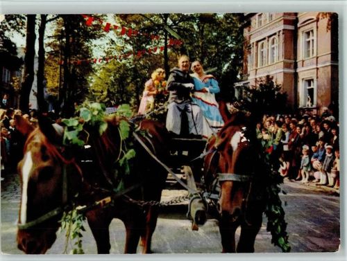 Grünberg 1970 Ziemia Lubuska, Histor. Festumzug AK