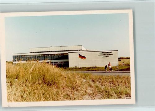 Borkum Wellenbad Kurmittelhaus Cafe Fahne