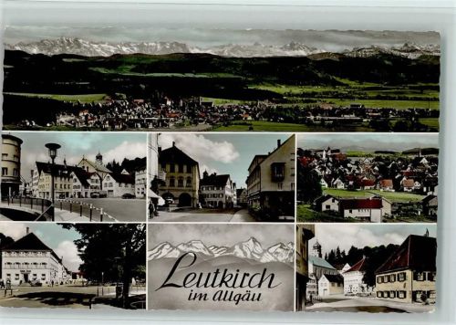 Leutkirch Gesamtansicht Ortsansichten Mehrfachaufnahme