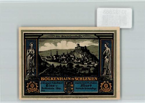 Bolkenhain Notgeld Burg Ritter
