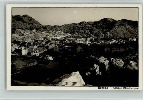 Cetinje 1936 Gesamtansicht