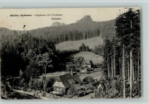 Sebnitz Zeughaus mit Forsthaus Goldstein Sächs. Schweiz