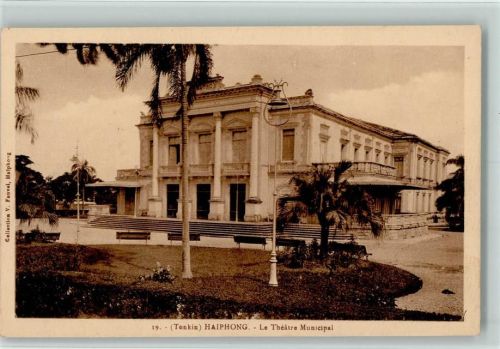 Haiphong Le Théatre Municipal Tonkin