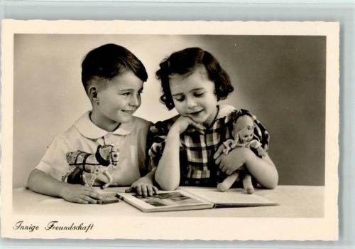 1938 Spielezug - Innige Freundschaft - Kinderpoesie, Buch lesen