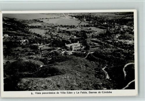 Cordoba Vista panorámica de Villa Eden y La Falda Sierras de Córdoba