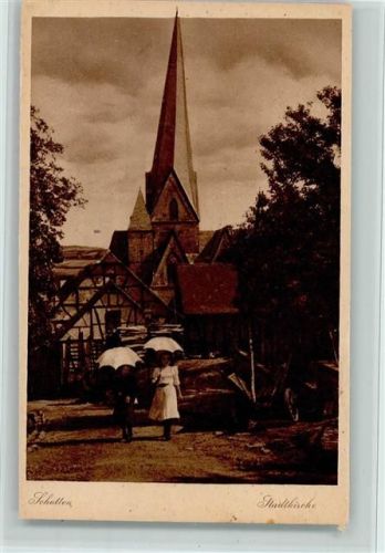 Schotten Stadtkirche Fachwerkhaus