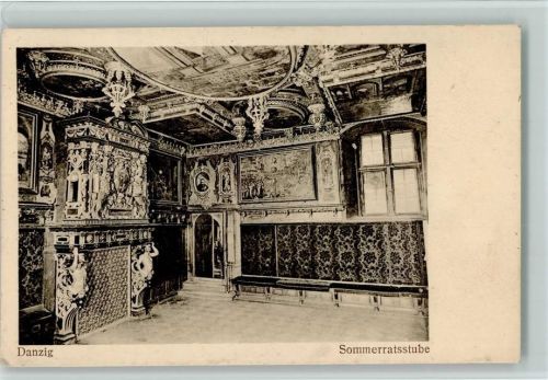 Danzig Sommerratsstube Innenaufnahme