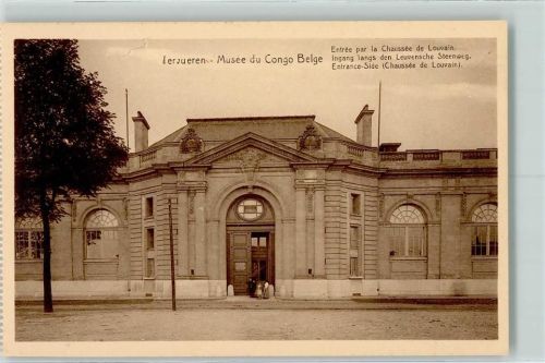 Tervuren Entree , Musee du Congo Belge - AK