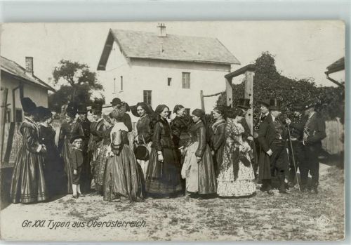 1919 Volkstypen aus Oberösterreich AK
