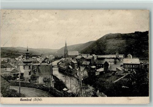 Gemünd 1907 Ortsansicht