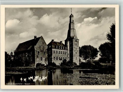 Raesfeld Schloß Raesfeld Schwäne