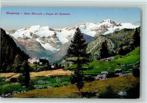 Gressoney La Trinite' Hotel Mirawalle e Gruppo del Lyskamm