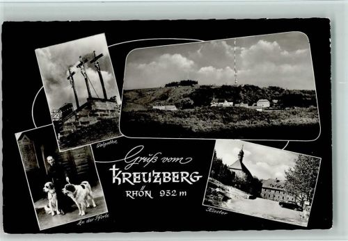 Kreuzberg Kreuzberg An der Pforte Golgatha Kloster 4-Bildaufnahme