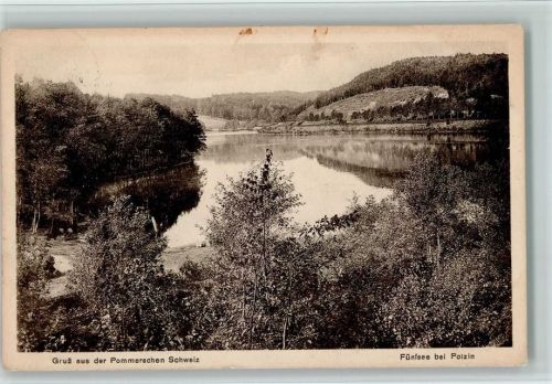Bad Polzin 1914 Fünfsee AK
