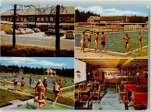 Müden/Örtze Hotel Hexenbrücke Innenansicht Freibad
