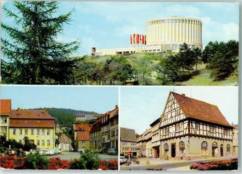 Bad Frankenhausen Panorama Museum Anger Histor. Fachwerkhaus 1555