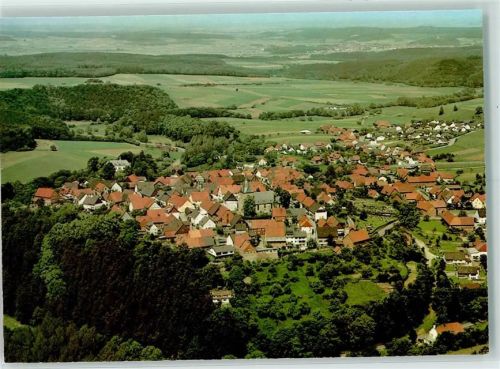 34454 W3548 Landau , Waldeck - Rückseite mit Abschürfungen bzw Kleberesten