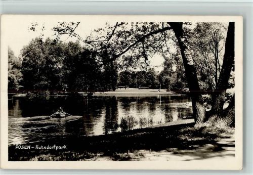 Posen Kuhndorfpark Ruderboot