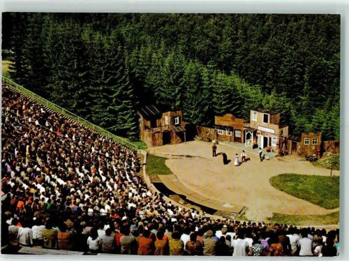 Steinbach Naturtheater Deutsch-Sowjetische Freundschaft Rückseite mit Abschürfungen bzw Kleberesten