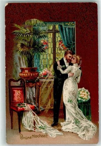1900 Grüne Hochzeit Jugendstil Verlag GL+Co