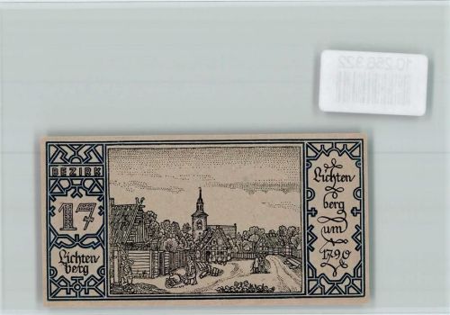 Lichtenberg Notgeld Berliner Bär