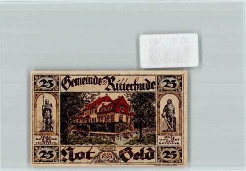 Ritterhude Notgeld Schloss