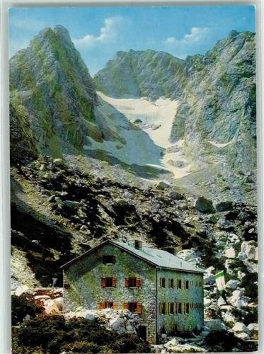 83486 W8243 Blaueishütte - Blaueisspitze Hochkalter und Blaueisgletscher