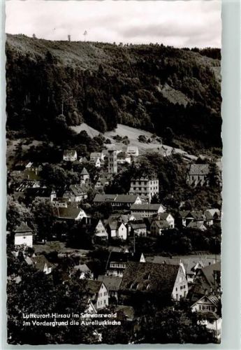 Hirsau Ortsansicht Im Vordergrund die Aureliuskirche