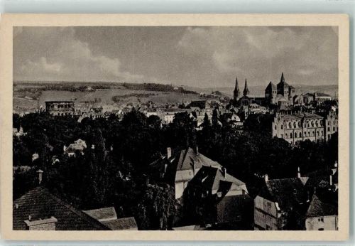 Trier Blick auf Trier mit Porta Nigra Dom und Röm. Basilika