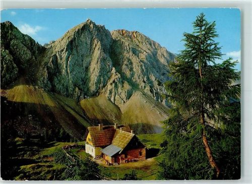 Klagenfurter Hütte Karawanken Klagenfurter Spitze Hochstuhl Hüttenstempel