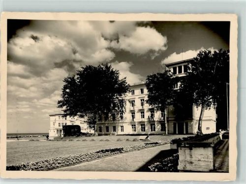 18209 O2563 Heiligendamm - Rückseite mit Abschürfungen bzw Kleberesten