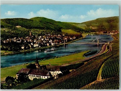 Wehlen, Mosel Rückseite mit Abschürfungen bzw Kleberesten