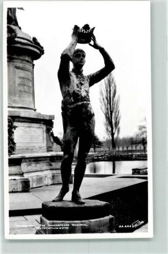 Stratford-on-Avon Fotografie Walter Scott Nr. AA 444 - Prince Hal Skulptur