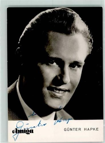 Günter Hapke Originalautogramm