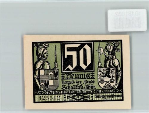 Schalkau Notgeld Ritter Burg