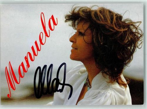 Manuela Originalautogramm