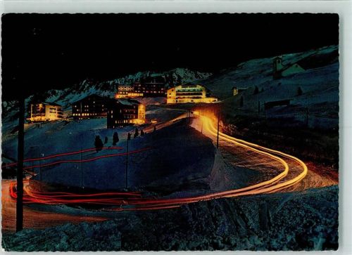 Obergurgl Nacht Beleuchtung Winter