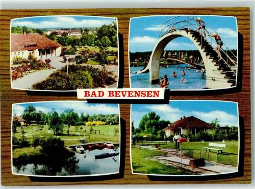 Bad Bevensen Freibad Rutsche Ruderboote Minigolf