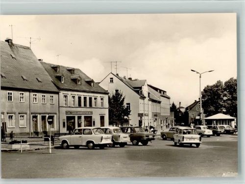 Ehrenfriedersdorf Karl-Marx-Platz Trabant