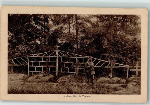 Tagnon 1916 Heldengräber WK I
