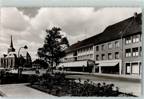 47608 W4170 Geldern - Kath. Kirche Motorrad
