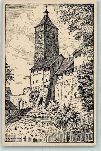 Waldenburg Kirche nach Zeichng. von A. Hirsching